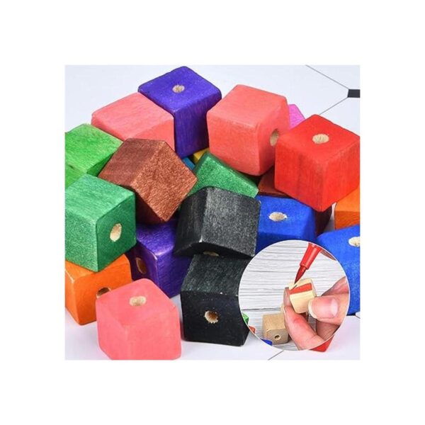 Supkiir cubos de madera para manualidades 100 unidades de