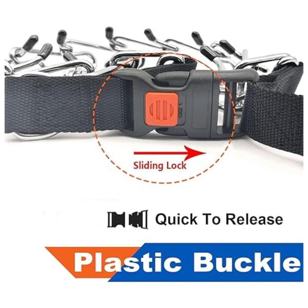 Supet Collar de punta de perro collar ajustable para_5