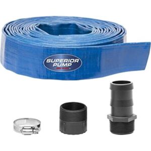 Superior Pump 99621 Kit de manguera de descarga plana_1
