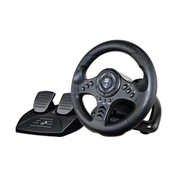 Superdrive SV450 racing steering wheel with Pedals and