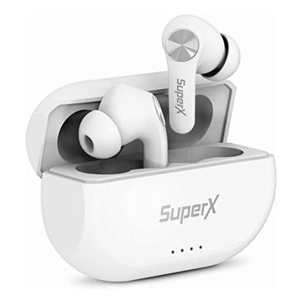 SuperX Auriculares inalámbricos Bluetooth 5.0 con funda de