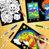 Super paquete de 18 carteles para colorear edición de_3