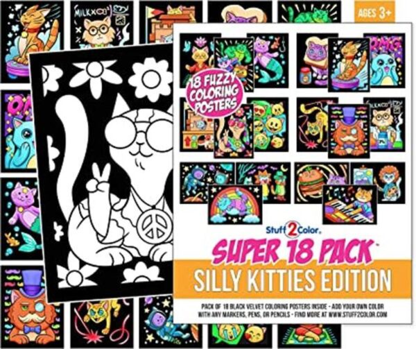 Super paquete de 18 carteles para colorear edición de_1