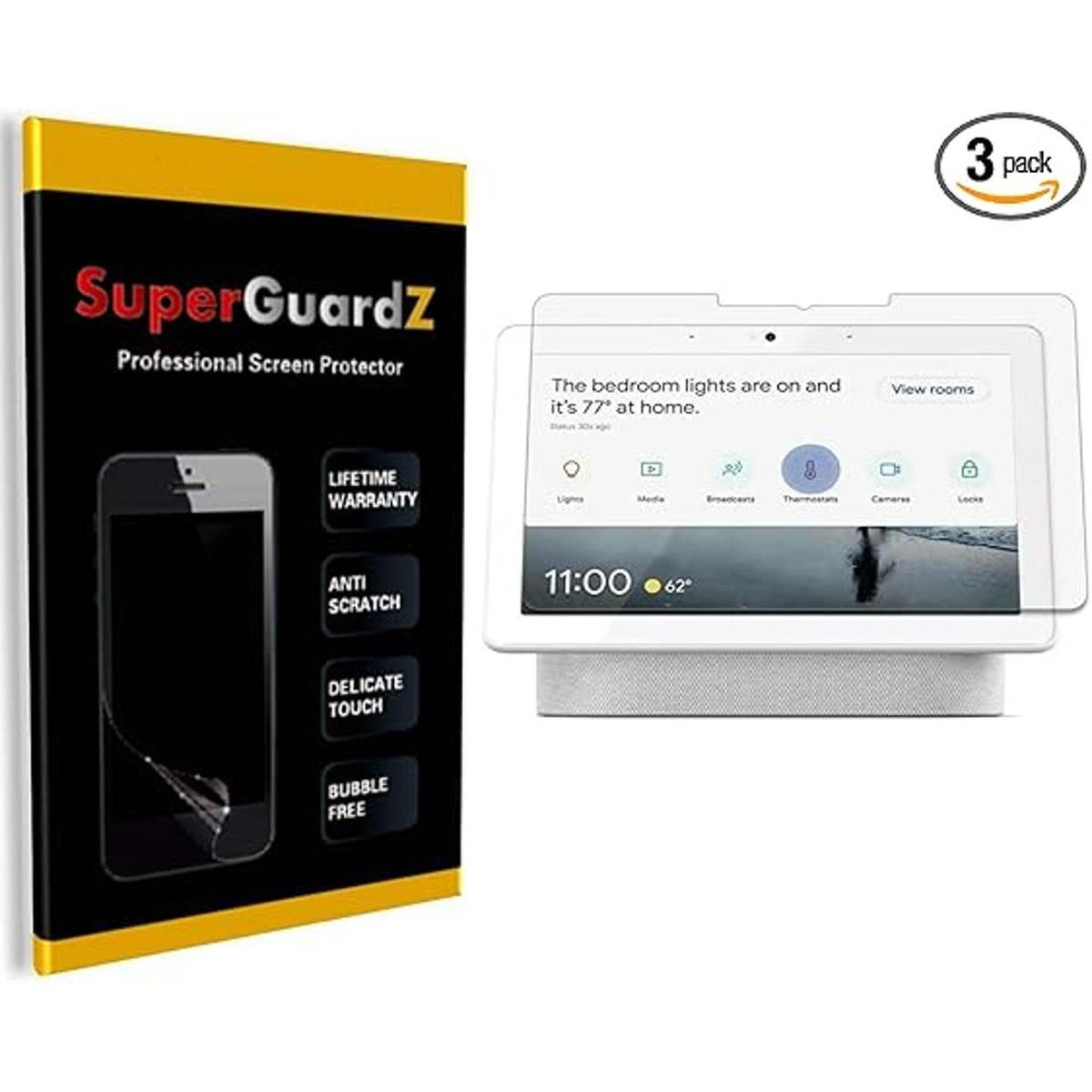 SuperGuardZ Protector de pantalla para Google Nest Hub