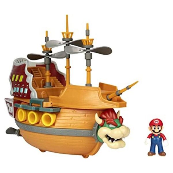Super Mario Juego de barco de aire de Bowsers de lujo con_1