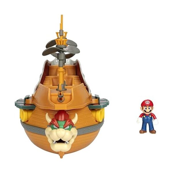 Super Mario Juego de barco de aire de Bowsers de lujo con_4