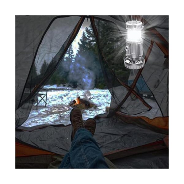 SupBri Luces solares de campamento ventilador de tienda_2