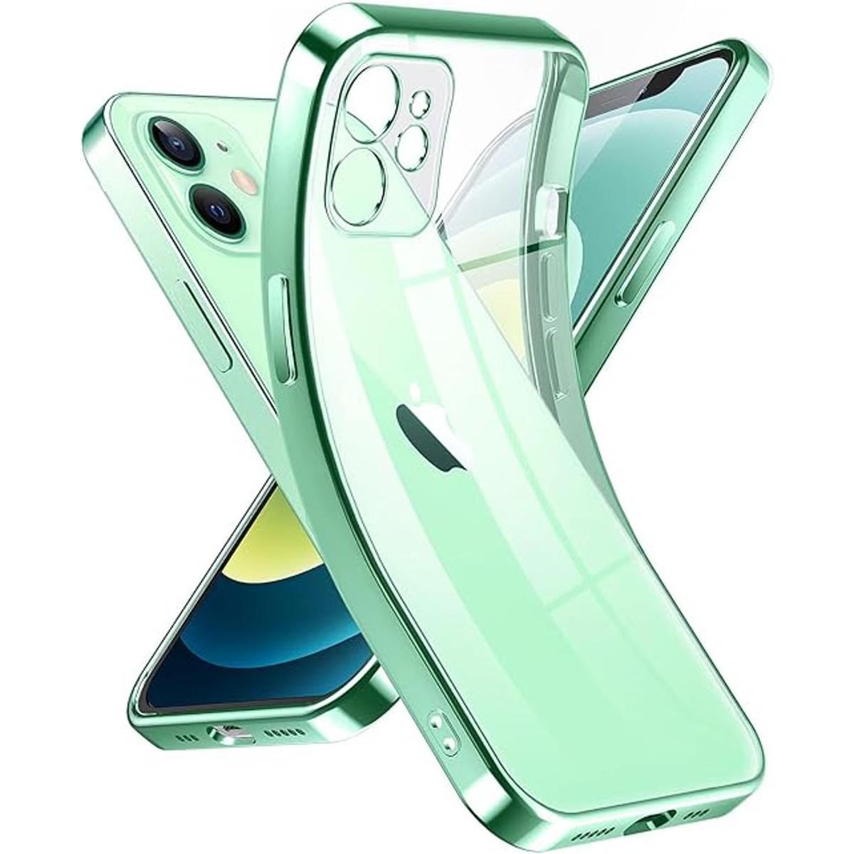 Supdeal Funda transparente para iPhone 12 no amarillea