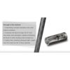 Sunwayfoto ET02 CF trípode tubo de extensión de fibra de_5