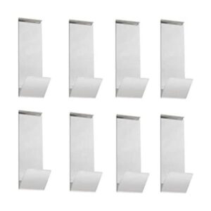 Sunwish homewares Juego de 8 ganchos laterales para colgar_1