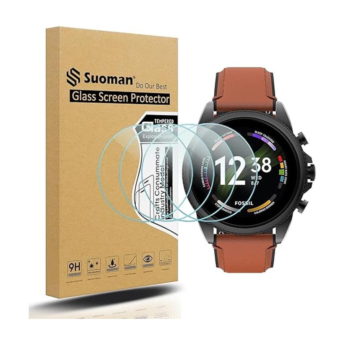 Suoman Fossil Gen 6 Protector de pantalla para hombre de