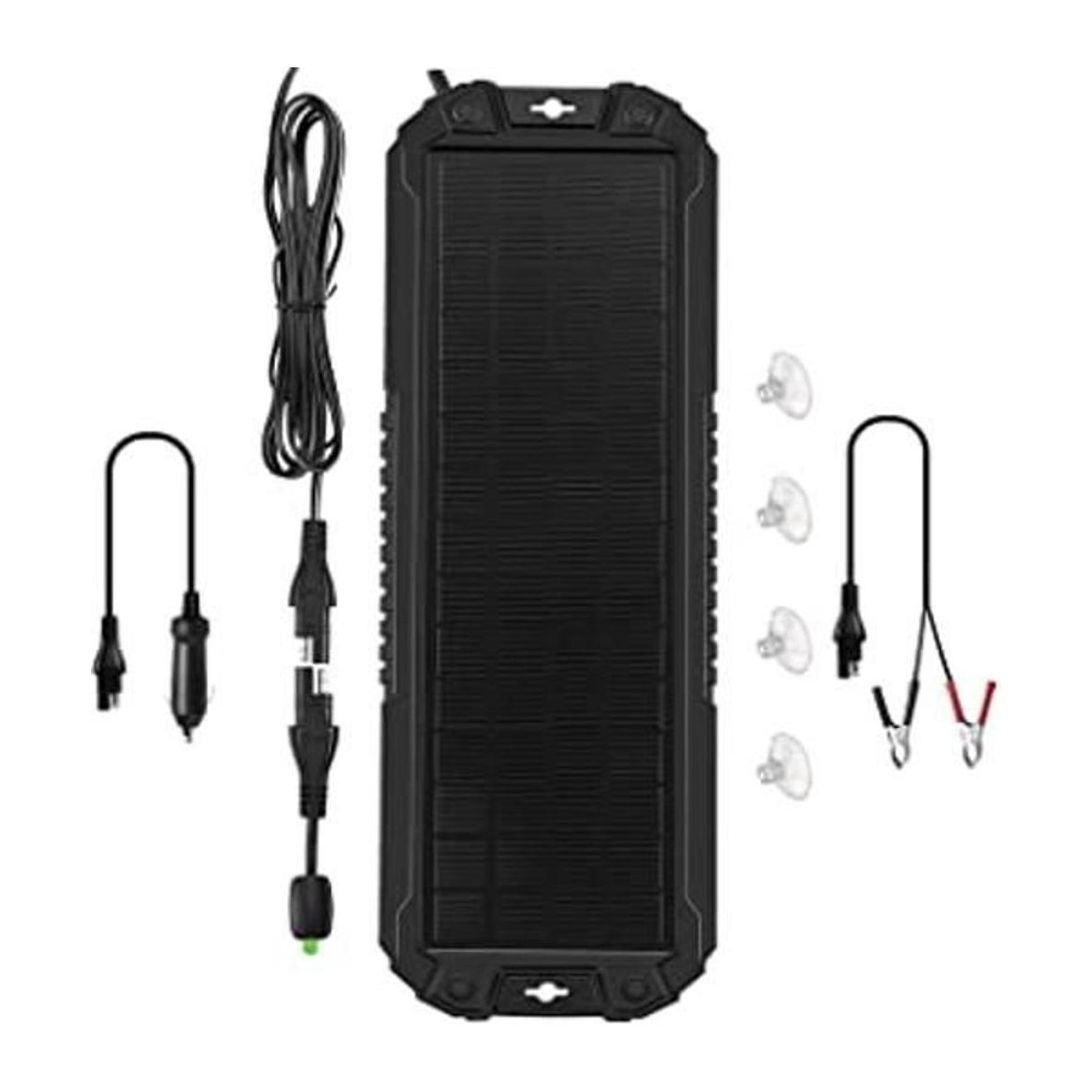 Sunway Solar Cargador y mantenedor de batería para coche
