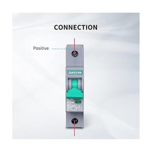 Suntree Disyuntor de CC de un solo polo de 32 amperios