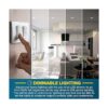 Sunperian BR20 Bombilla LED 6 W 50 W 3500 K blanco_3