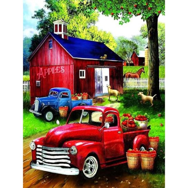 SunsOut Puzzle de 300 piezas diseño de manzanas_1