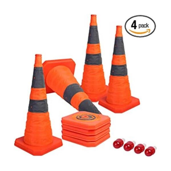 Sunnyglade Paquete de 4 Conos plegables de 28 pulgadas_1