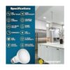 Sunperian Lote de 12 bombillas LED BR20 6 W 50 W 5000