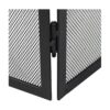 Sunnydaze Pantalla de chimenea de acero de 3 paneles_6