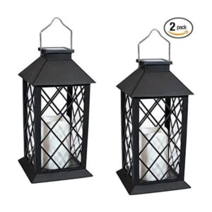 Sunnydaze Concord Linterna de vela decorativa LED para_1