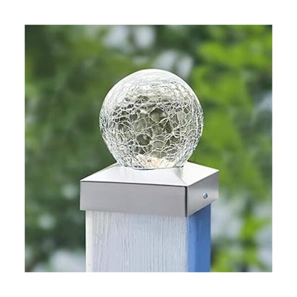 SunnyPark Luces solares para poste de luz 4 x 4_2