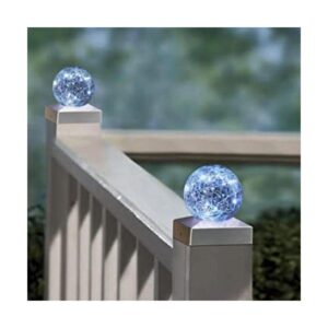 SunnyPark Luces solares para poste de luz 4 x 4_1