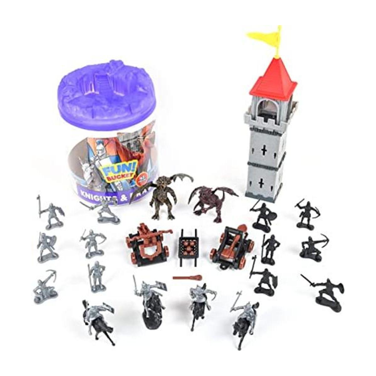 Sunny Days Entertainment Figuras de caballeros y dragones