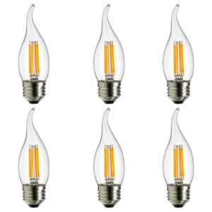 Sunlite 41519 Bombilla LED de filamento CA11 con punta de_1