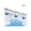 Sunlit Ombre Ganchos decorativos para cortina de ducha_4