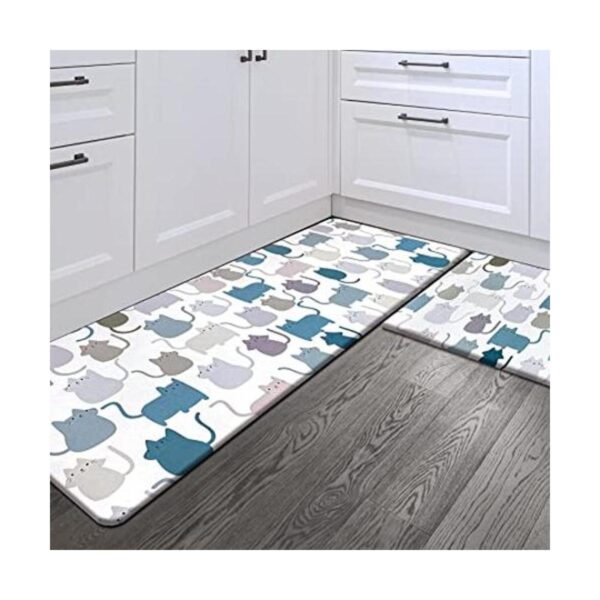 Sunlit Juego de 2 tapetes antifatiga para cocina tamaño