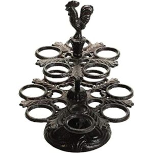 Sungmor Soporte de huevos de hierro fundido resistente_1