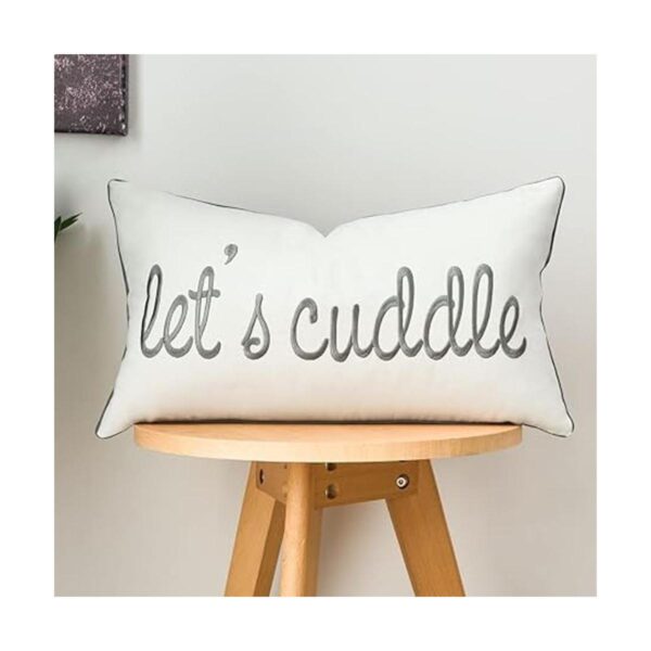Sunkifover Fundas de almohada decorativas de 12 x 20