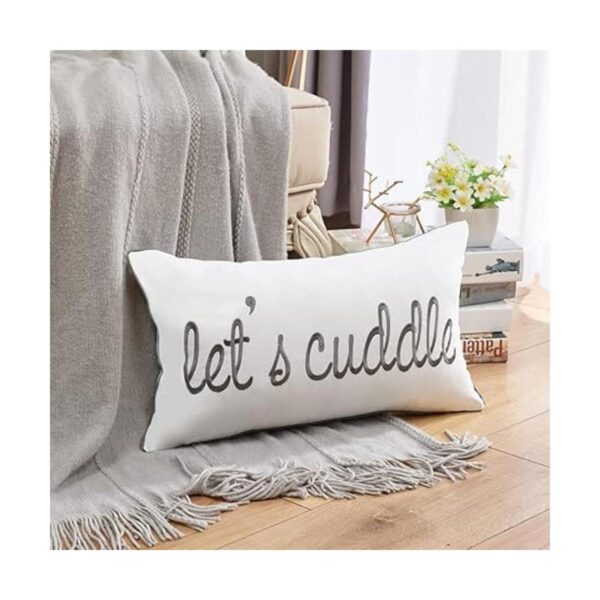 Sunkifover Fundas de almohada decorativas de 12 x 20