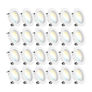 Sunco Lighting Paquete de 24 luces LED de 4 pulgadas_1