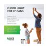 Sunco Lighting Paquete de 16 bombillas LED BR40 luz de_4