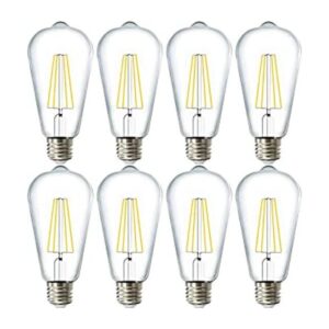 Sunco Lighting Bombillas LED Edison vintage equivalente a_1