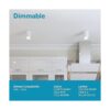 Sunco Lighting PAR20 Bombillas LED equivalentes a 50 W 7_4