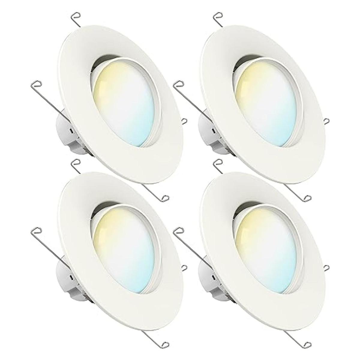 Sunco Lighting Foco LED empotrable de 56 pulgadas
