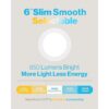 Sunco Lighting Luces de techo LED empotrables ultrafinas_2