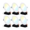 Sunco Lighting Luces de techo LED empotrables ultrafinas_1
