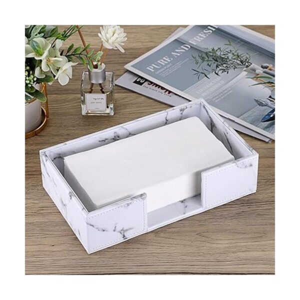 Sumnacon Servilletero rectangular para mesa de comedor