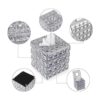 Sumnacon Cubierta cuadrada de cristal para caja de