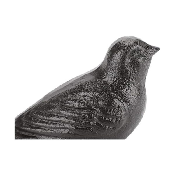 Sumnacon Tope de puerta de hierro fundido para pájaros
