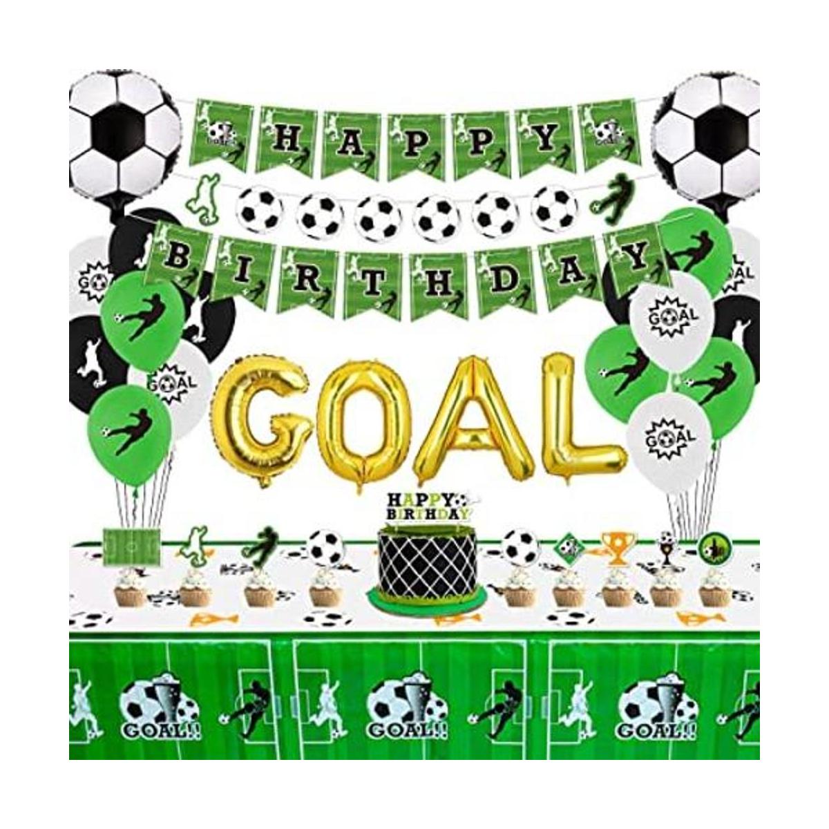 Suministros para fiestas de fútbol Juego de 3 banderas