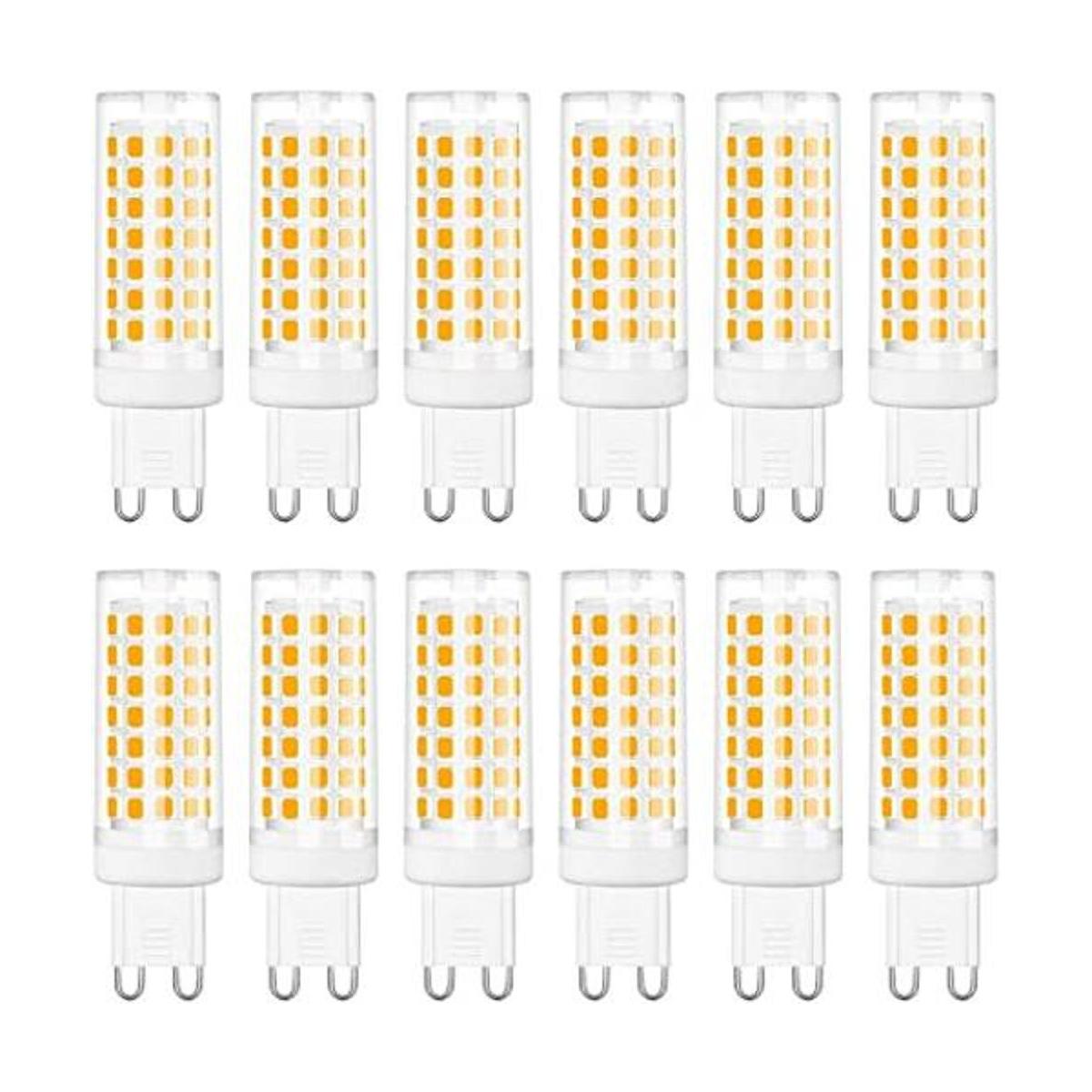 SumVibe Bombilla LED G9 de 6 W 60 W G9 540 lm luz