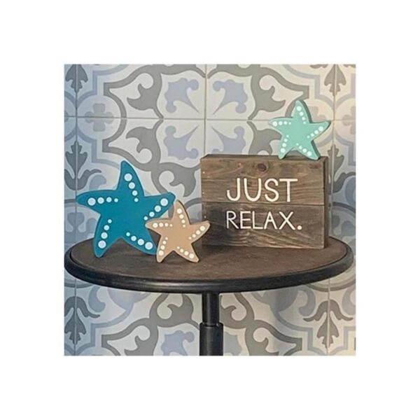 Sukha Home Decoración de casa de playa con estrella de