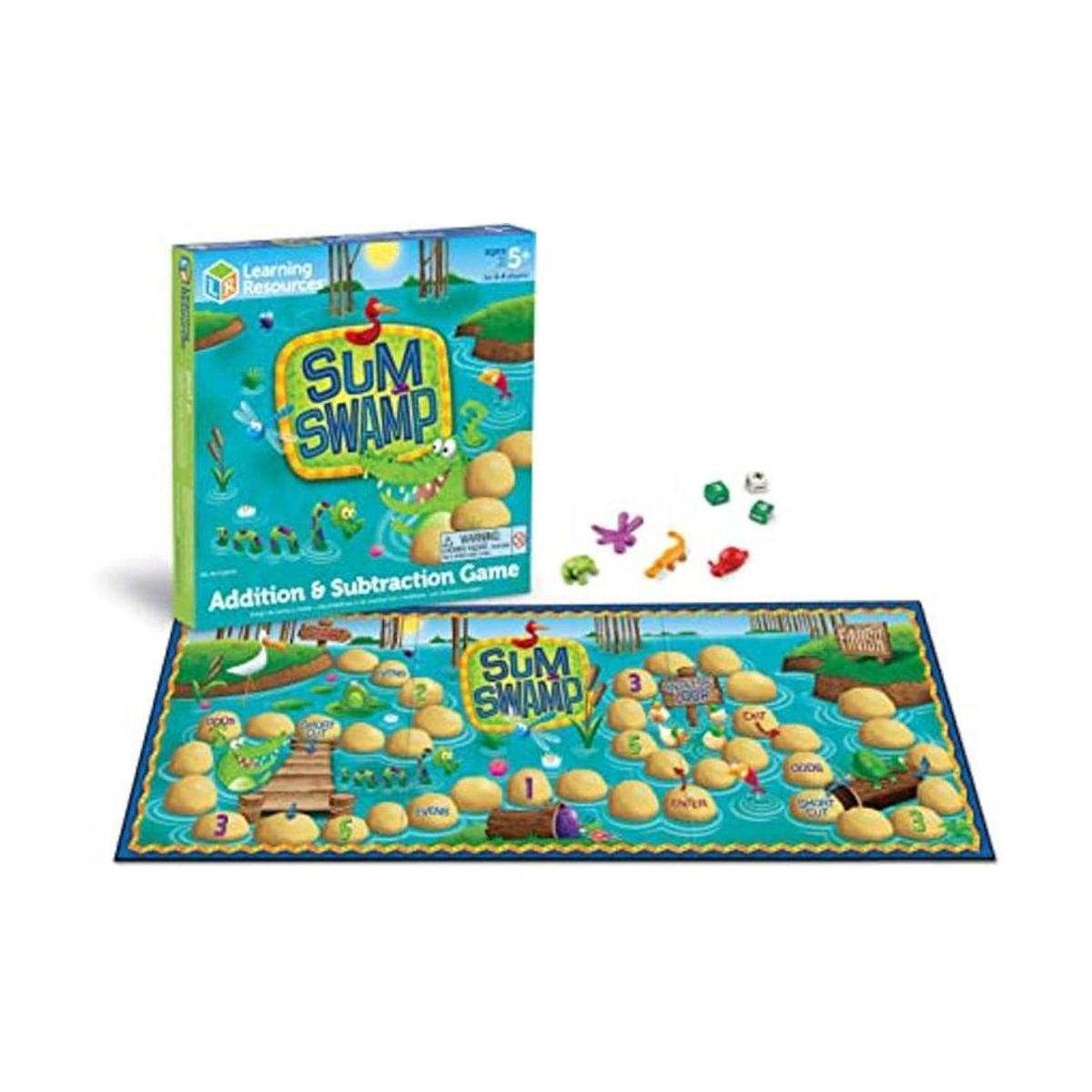 Sum Swamp Juego de adición y sustracción Edades 4 y