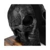 Sujetalibros de calavera góticos seres humanos de estilo
