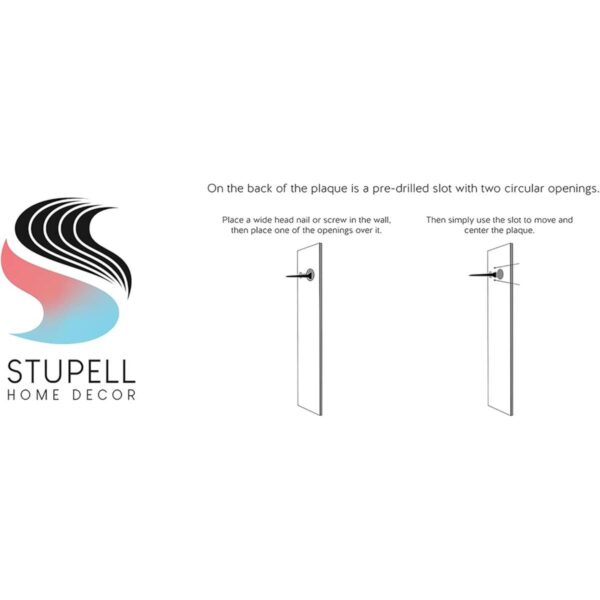 Stupell Industries Lucia Heffernan Placa de pared con_4