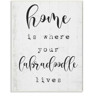 Stupell Industries Home is Where Your Labradoodle Lives_1