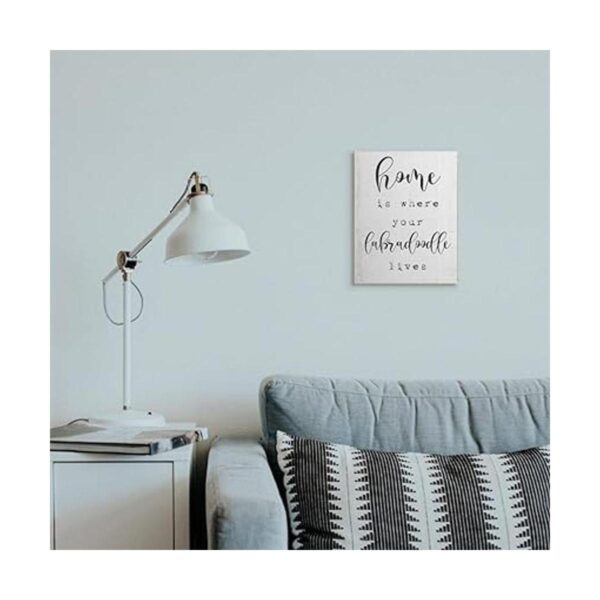 Stupell Industries Home is Where Your Labradoodle Lives_4